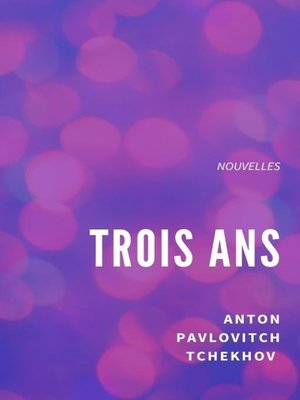 cover image of Trois ans